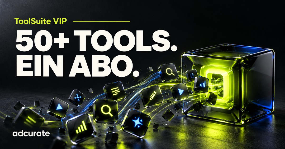 Eigenes Titelmotiv: ToolSuite VIP. 50+ Tools. Ein Abo.